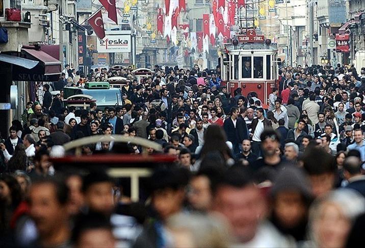 Turkey's population exceeds 77.5 million