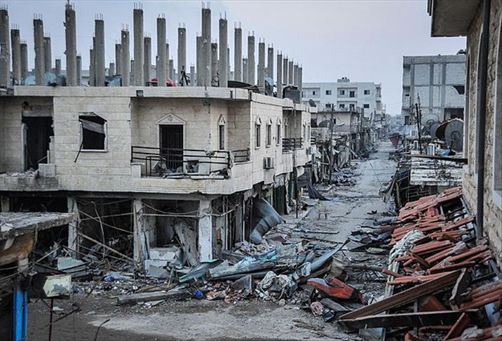Kobani'de silah sesi yerine "izi" kaldı