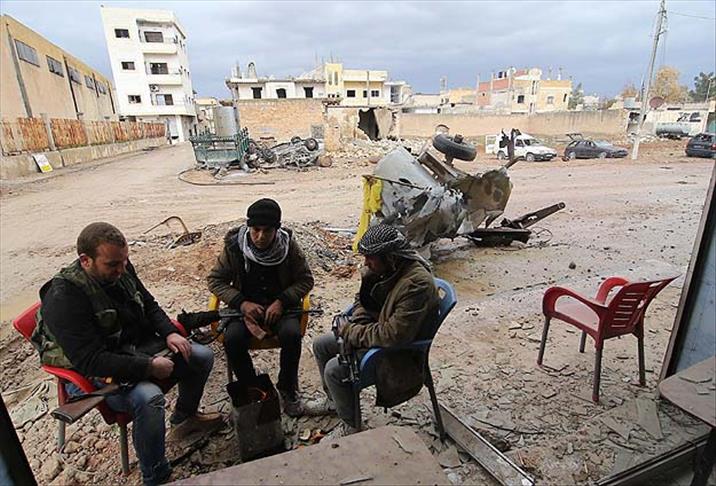 Gazeteciler Kobani'yi görüntüledi