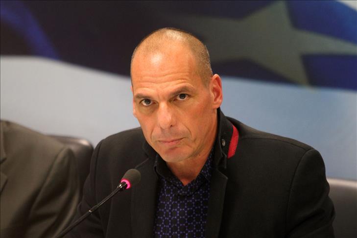 Greece finance minister rejects talking with 'trokia'