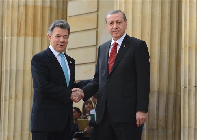 Erdogan met en exergue la force de la Turquie et de la Colombie