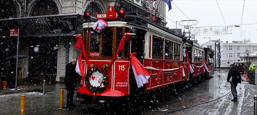 Nostaljik tramvay 101 yaşında