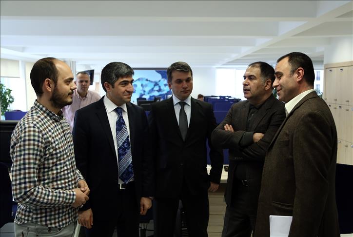 Iranian news agency delegates visit Anadolu Agency