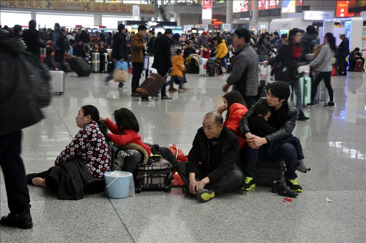 Spring Festival Travel Rush Begins In China