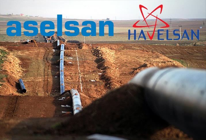 Boru hatlarının güvenliği ASELSAN ve HAVELSAN'da