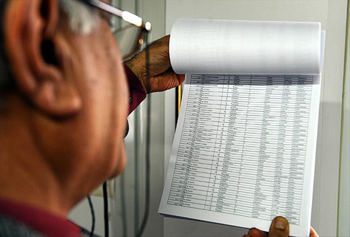 Seçmen kütüğü listeleri 14 Mart'ta askıya çıkacak