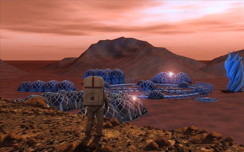 Turkish architect designs 'future living' on Mars