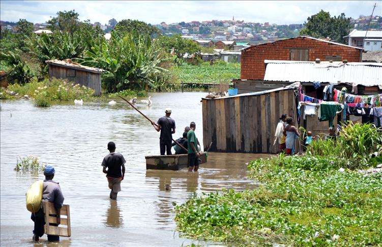 Madagascar: Une partie d'Antananarivo sous les eaux