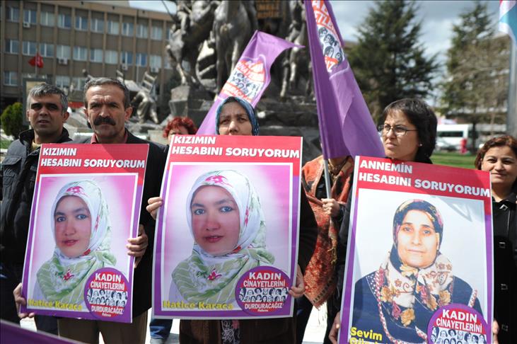 ‘Leave violent partners’ Turkish abuse victim tells AA