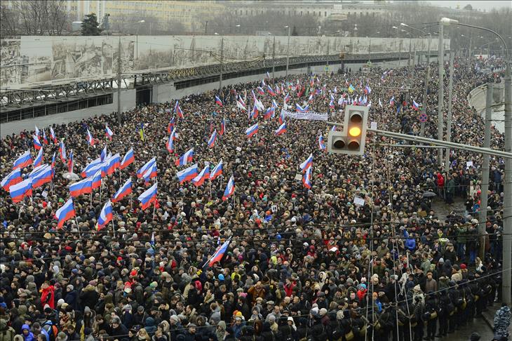 Hiljade građana šetnjom odalo počast ubijenom opozicionaru Nemcovu