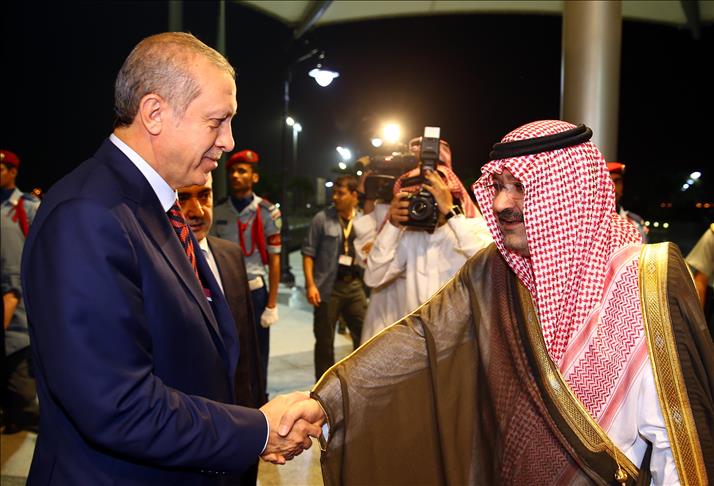 Erdogan arrives in Saudi Arabia to boost bilateral ties