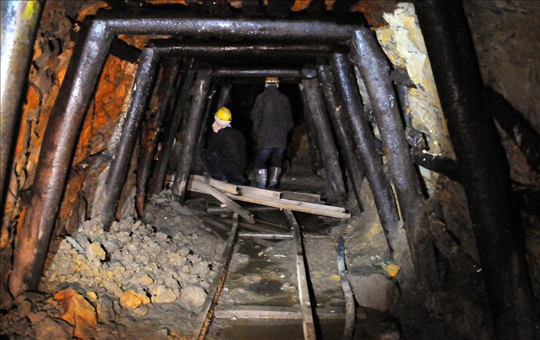 Workers evacuated in burning Swedish mine