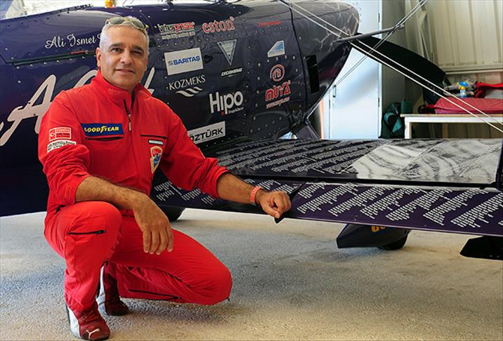 "Gökyüzünün Formula 1'i"nde tek Türk pilot