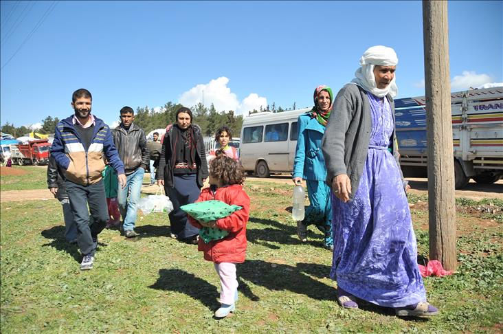 Kobani refugees returning home to Syria