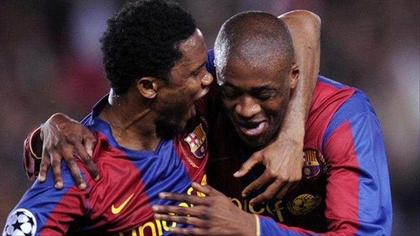Samuel Etoo et Yaya Touré, deux plus grosses fortunes du football africain.