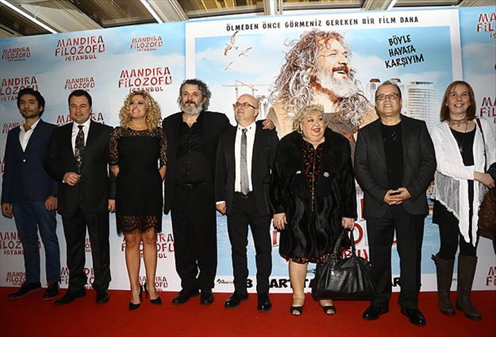 'Mandıra Filozofu İstanbul' filminin galası yapıldı