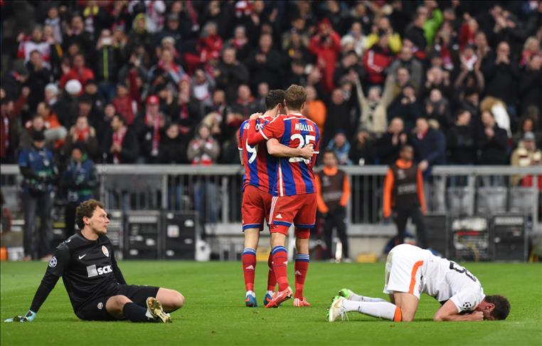 Le Bayern étrille le Shakhtar Donetsk (7-0)