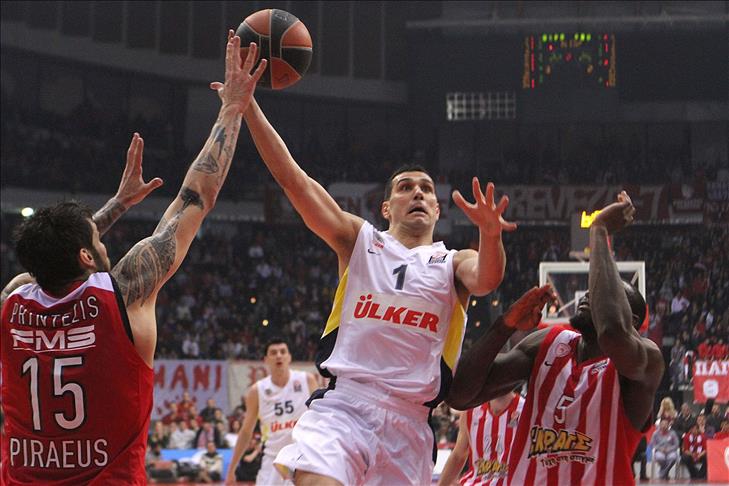 Basketball: Fenerbahce Ulker beat Greek giants Olympiacos
