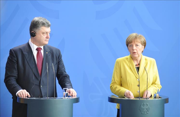 Merkel: EU to focus on truce, not sanctions on Russia