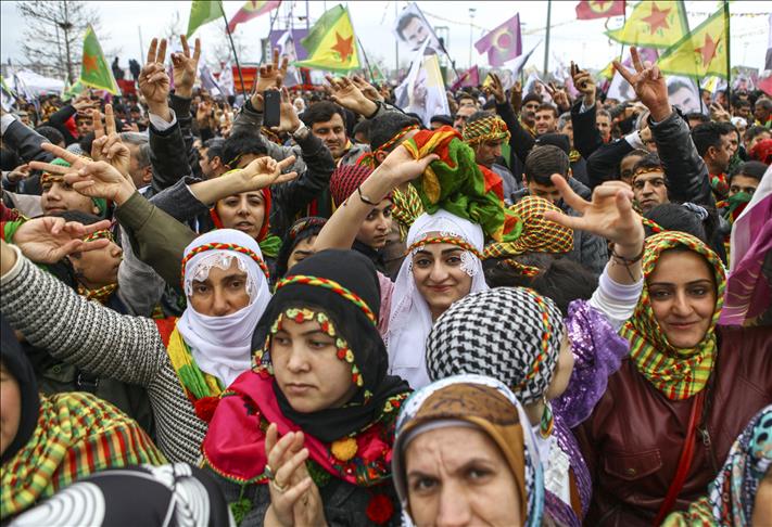 Thousands rally in southeastern Turkey to welcome Newroz