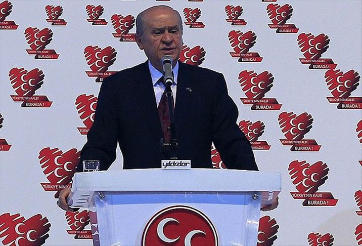 Bahceli re-elected head of Turkish nationalist party