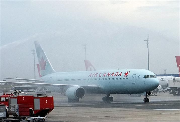 Air Canada uçağı tehlike atlattı