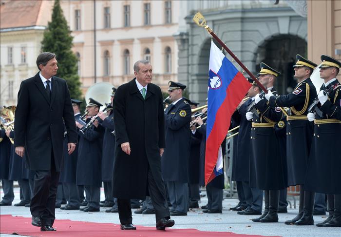 Turski predsjednik Erdogan započeo zvaničnu posjetu Sloveniji