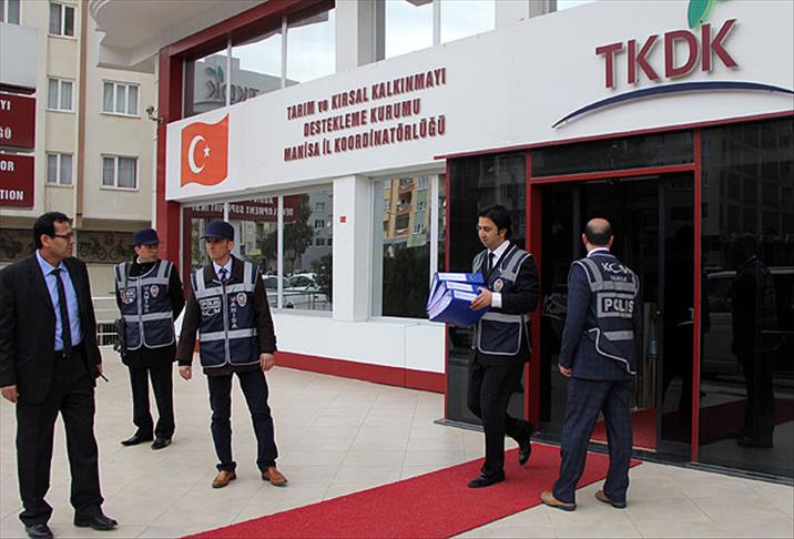 Manisa TKDK'da "paralel yapı" operasyonu