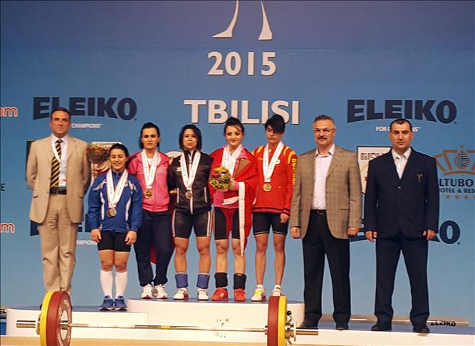 Turkey wins 3 golds at Europe weightlifting contest