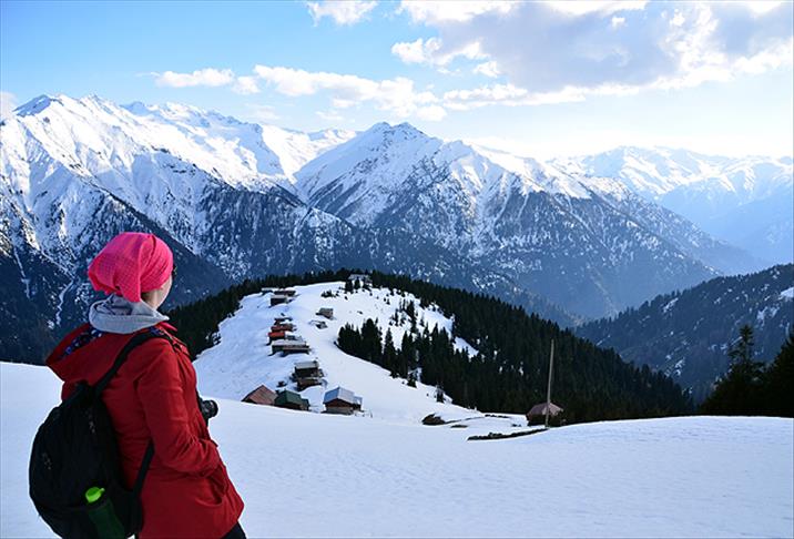 Pokut Yaylası güzelliğiyle büyülüyor