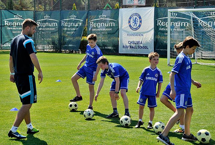 Chelsea'nin Antalya'daki futbol okulu tanıtıldı