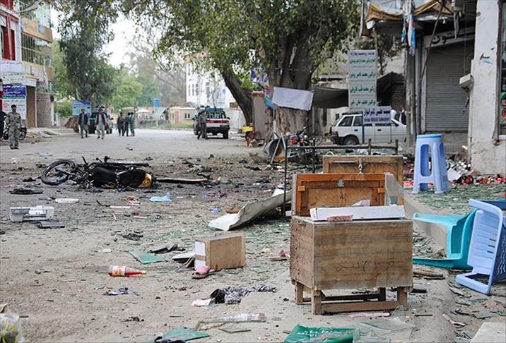 33 killed in Afghanistan bomb blast outside bank