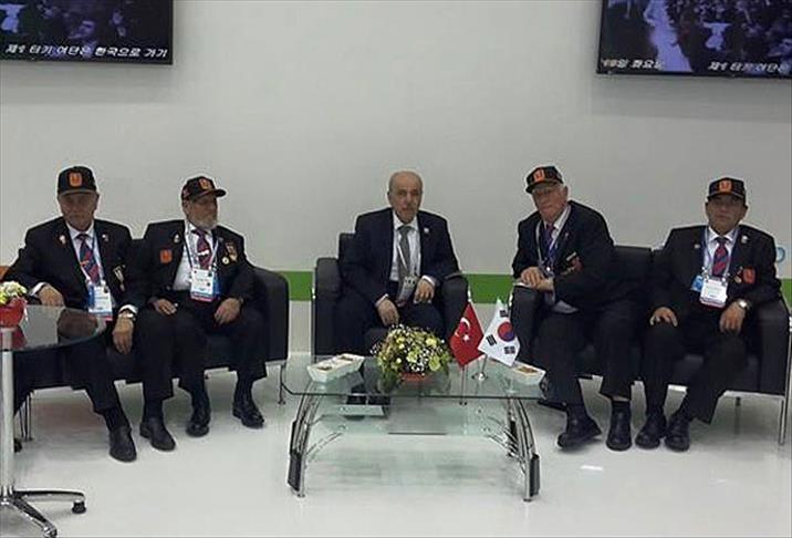 Kore gazileri Dünya Su Forumu'nun onur konuğu oldu