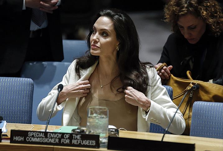 Angelina Jolie'den BMGK'ye Suriye için üç talep