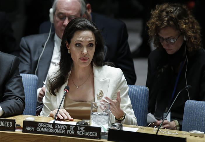 Angelina Jolie slams UN Security Council inaction on Syria