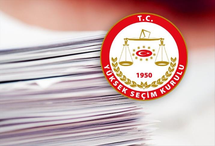 Milletvekili kesin aday listesi açıklandı