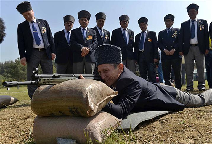 Gaziler yıllar sonra kışlada atış yaptı