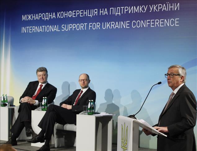 Europe 'shoulder to shoulder' with Ukraine