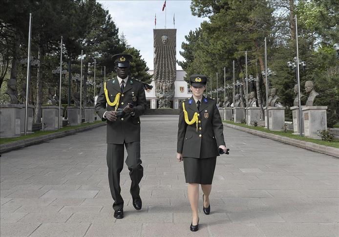 Foreign students trained at Turkey's military academy