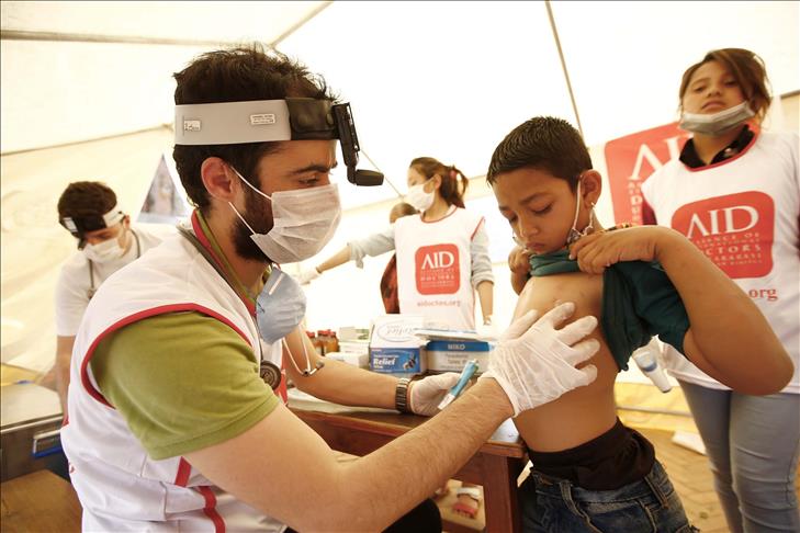 Turkish doctors providing health services in Nepal