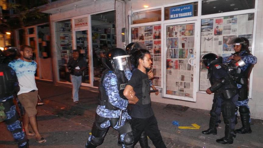 Maldives protesters claim police brutality against detainees