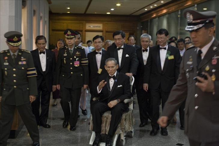 Thai king attends 65th anniversary of coronation