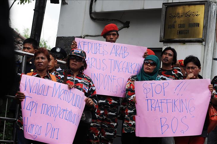 Indonesia bans its maids from working in Middle East