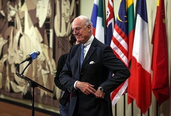 UN envoy meets Syria Kurdish leader in Geneva