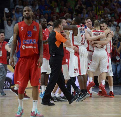 Basketball Olympiacos Qualify For Euroleague Final