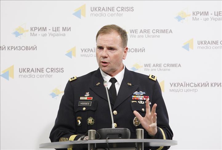US army commander Hodges visits Ukraine