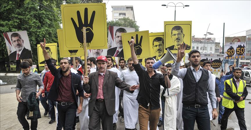 Sarajevo: Održan protest protiv smrtne presude bivšem egipatskom predsjedniku Morsiju