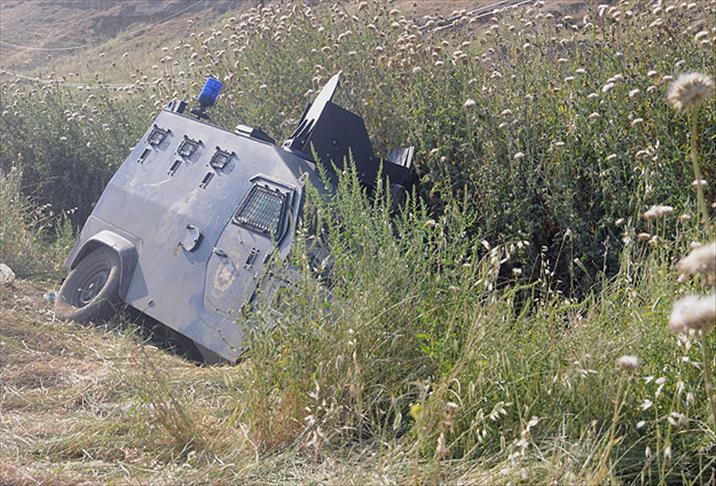 Şırnak'ta zırhlı araç devrildi: 4 yaralı