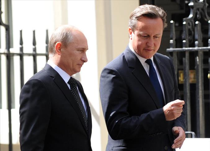 Cameron, Putin remain split over Syria's Assad