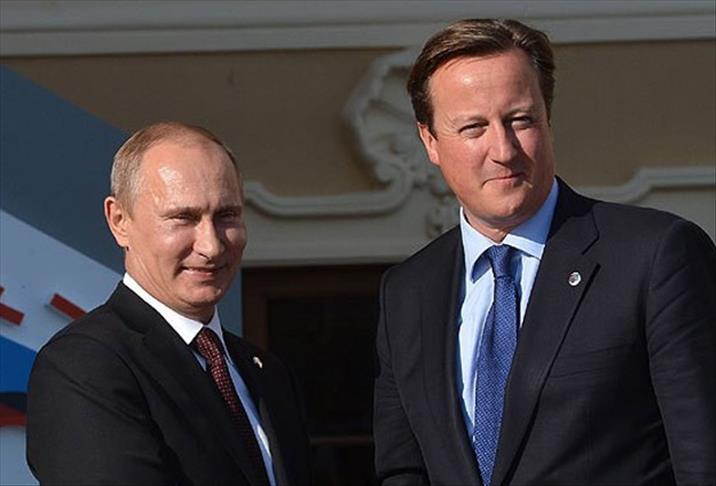 Cameron ile Putin Ukrayna ve Suriye'yi görüştü